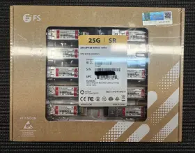 Sfp28-25gsr-85 Mellanox 810039073520 Fs 25g 850nm 100m Dom Duplex Lc Mmf Sfp Compatible