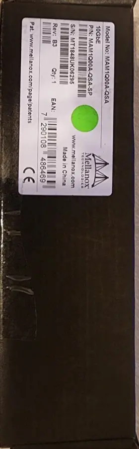 Mam1q00a-qsa-sp Mellanox Open Box Genuine Mam1q00a-qsa 40gb To 10gb Qsfp/sfp
