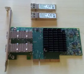 Mcx4121a-xcat Mellanox Cx4121a Dual-port Connectx-4 Lx 10gbe Adapter With Gbic