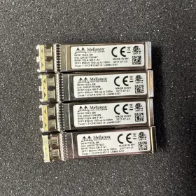 Ftlx8571d3bcl-me Mellanox Technologies Lot Of 4 Mfm1t02a-sr 10g Sfp Transceiver 850nm