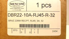 Dbr22-10a-rj45-r-32 Mencom Panel Interface Connector