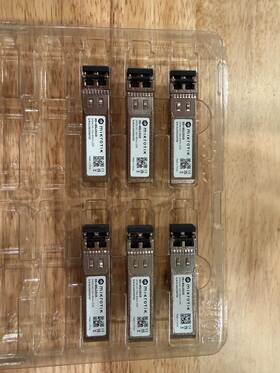 Mikrotik Compatible Xs 85lc01d Xs 85lc01d Multi-mode Sfp Sfp28 Modules Qty 6