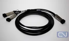 1003461301 Molex 3m 100gbps To 2x 50g Zqsfp Passive Dac Breakout Cable Oem