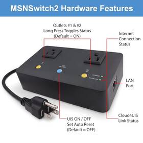 Msnswitch Uis-722b Msnswitch2 Remote Power Switch