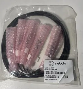 L45593-d166-d20 Nebula Qsfp To 4sfp Quad Fan-out Passive Copper Dac Direct Attach Cable 2m