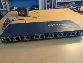 Fs116e Netgear Prosafe Unmanaged Plus 16-port 10/100 Fast Ethernet Switch