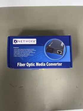 Ft-1000sm20-st Networx Gigabit Fiber Media Converter - 1000base-lx St Singlemode 20km 1310nm