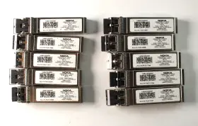 1ab410040001 Nokia Lot Of 10 10gbe 300m 850nm Mmf Optical Transciever