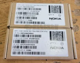 3he10365cbra01 Nokia Lot 2 Sfp 10ge Cwdm 1531 70km Transceiver New 3he10365cbra01 Nokia Lot 2 Sfp 10ge Cwdm 1531 70km Transceiver New