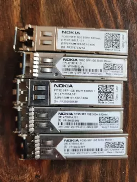 471881a.101 Nokia Fosd Sfp 1ge Sx 500m 850nm I-temp Rs Used Unit