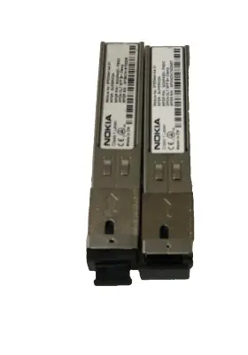 Lte3678m-bc Nokia Lot Of 2 Class 1 Laser Gpon Olt Sfp B Ctemp M/n 3fe53441aa 01