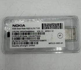 Nokia Plgs1-12a 3fe47548bb Xgs Dual Rate N2 Transceiver Supports 5g Network