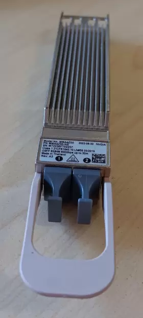 Mma4z00-ns Nvidia 800gbps 2x 400gbps Osfp Multimode 50m Transceiver