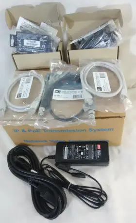 Nv-ec1701 Nvt E1508g1 Phybridge Ethernet Over Coax Eoc Transceiver Kit New