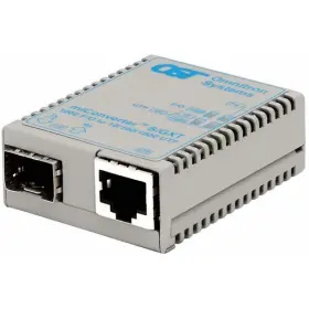 1639-0-1 Omnitron Systems Miconverter/s 10/100/1000 Gigabit Ethernet Fiber Media Converter Rj45 Sfp