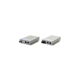 9499-0-1fw Omnitron Systems 949901fw Gigabit Poe Media Converter Sfp 3pin 48vdc -40 To 6