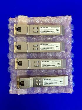 Oplink Trprg1va1e000e2g 4x Sfp-ge-t 10/100/1000 Sfp Rj45 1000base-t Copper Ethernet Modules