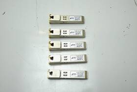 Osi Hardware Ex-sfp-1ge-t-osi Lot Of 5 1000base-t Transceiver Modules Untested
