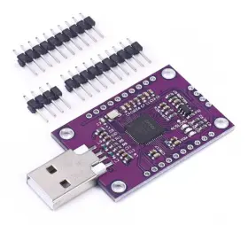 Ft232h Pameencos 717979303628 1pcs Mcu High-speed Multi-functional Usb To Jtag Uart Fifo Spi I2c Mod