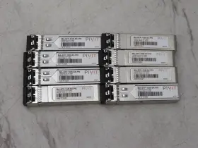 Ma-sfp-1gb-sx-piv Pivit Lot Of 8 1000base-sx Sfp Mmf Transceiver Modules