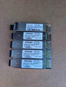 Precision Optical Transceivers Pre-xfp-c49-40-csco 10g Xfp Cisco Lot Of 5