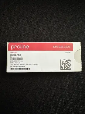 10051-pro Proline Extreme Networks Compatible Brand Model 1gb Sfp Mmf 850nm 10051-pro Proline Extreme Networks Compatible Brand Model 1gb Sfp Mmf 850nm