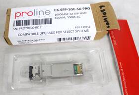 Proline Ex-sfp-1ge-sx-pro Juniper Compatible Sfp Taa Transceiver - Sf New Nib