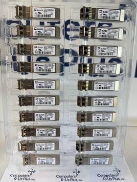 Q-logic Afbr-703smz-ql Lot Of 20 Qlogic 10gb Sfp Sr Transceivers Qty