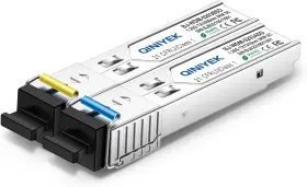 1.25g Qiniyek 705353658952 1 Pair Simplex Sc Module 3km Single-mode Fiber Connector Sfp-wdm-sm