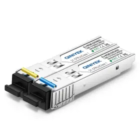 1.25g Qiniyek 767392973052 1 Pair Simplex Sc Module 3km Single-mode Fiber Connector Sfp-wdm-sm 100