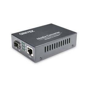 Qiniyek Bj240827 10g Ethernet Media Converter 1x 100m/1g/2.5g/5g/10gbase-t Rj45 To 10gbase