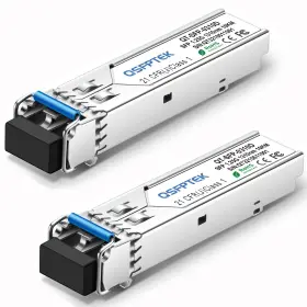 Q-sfp-0310d-cisco Qsfptek 2pack 1000base-lx/lh Gigabit Sfp Module 1310nm 10km Ddm Single-mode Lc Mi
