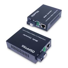 Qsfptek Qt-bidi-0410ab 0210ad-bd A Pair 1.25g/s Bidi Fiber Media Converter Gigabit 10/100/10