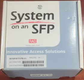 Mitop-e1t1 Rad 5180030000 System On An Sfp /fe Sw2332 Version 1.1