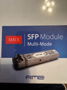 1001059 Rme Sfp Module Multi Mode Optical Madi Transceiver 64ch Lc New