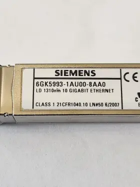 6gk5993-1au00-8aa0 Siemens Genuine 10gbase-lr Sfp 1310nm 10km Sm Lc Scalance X