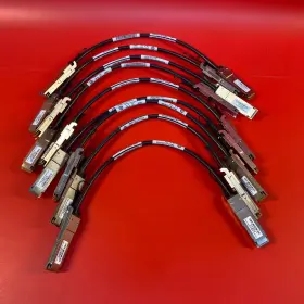 4050-00071-01 Siemon Lot Of 9 0.5-meter Passive Copper Qsfp Cable