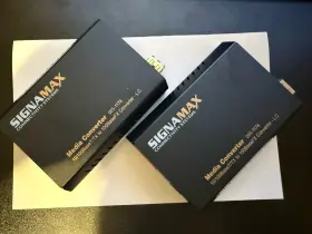 065-1174 Signamax Fiber Optic Media Converter