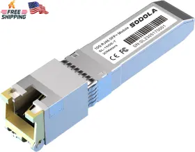 Rj-45 Sodola 313043273295 10gbase-t Rj45 Sfp Module 10g Copper Transceiver For