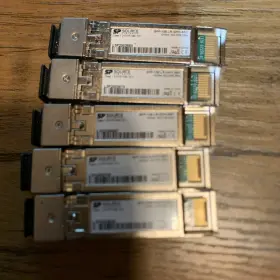 Spp-10e-lr-idfh-sec Sp Source Lot Of 5 Model# 10gbase Sfp Transceiver