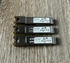 Ma-sfp-1gb-tx Startech 065030869461 Lot Of 3 Compatible Rj45 100m Transceiver Module