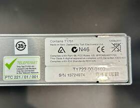 Tait Electronics T1722-00-0102 Site Management Module Contains T1751 Modem