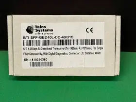 Bti-sfp-gbd40l-dd-49 Telco Systems Bti-sfp-gbd40l-dd-49/31s Sfp 1.25gbps Bi-directional Transceiver
