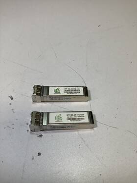 Tenfouroptics Sfp-10g-sr-tfo-ovr Lot Of 2 10g Sfp Optical Transceiver G2b