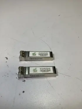 Sfp-10g-sr-tfo-ovr Tenfouroptics Lot Of 2 10g Sfp Optical Transceiver G2b