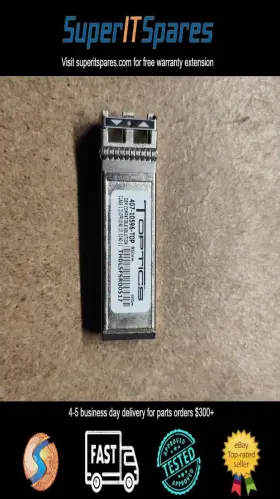 407-10596 Toptics U Networking Transceiver Sfp 10gbe Sr 850nm Wavelength 300m