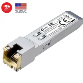 Tl-fm531 Tp Link 810142821537 Tp-link Compatible 10gbase-t Sfp Rj45 30m Transceiver
