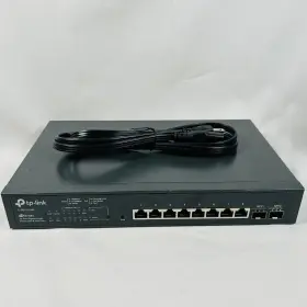 Tl-sg2210mp Tp-link Jetstream 10-port Gigabit Smart Switch 8-port Poe Sfp Reset