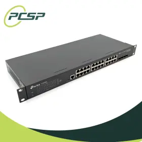 Tl-sg3428 Tp-link Jetstream 24-port Gigabit L2 Managed Switch With 4x Sfp Slots