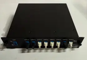 Cwdm-m847lcr Transition Networks 8-channel Multiplexer Cwdm Module 1470-1610nm